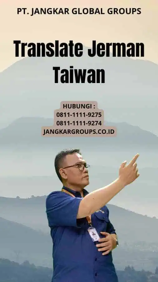 Translate Jerman Taiwan