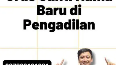 Urus Ganti Nama Baru di Pengadilan