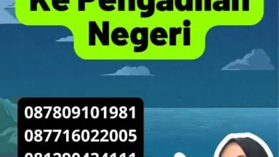 Urus Ganti Nama Ke Pengadilan Negeri