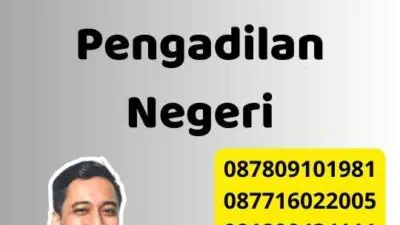 Urus Penetapan Nama di Pengadilan Negeri