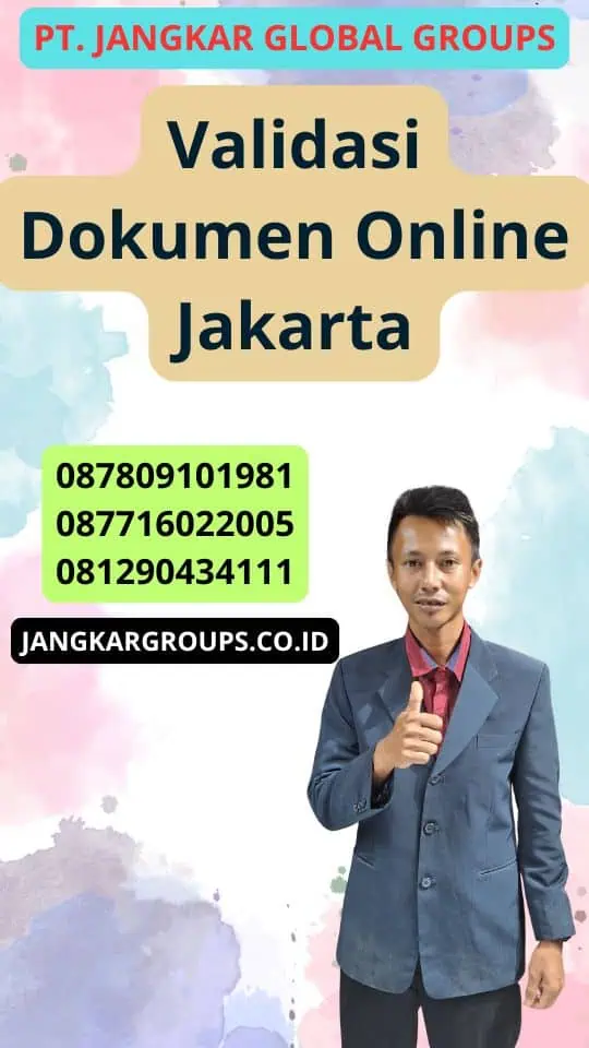 Validasi Dokumen Online Jakarta