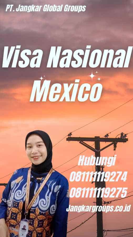 Visa Nasional Mexico