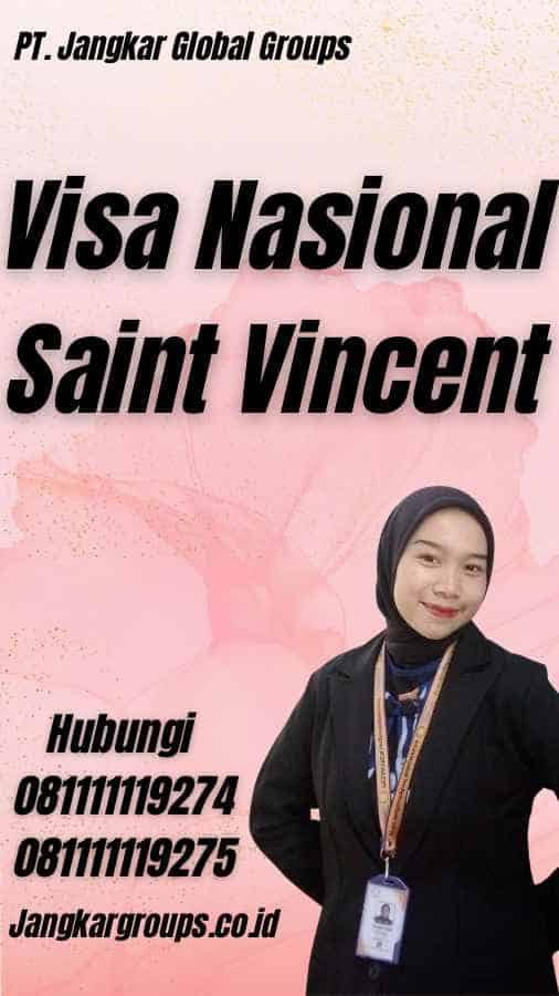 Visa Nasional Saint Vincent