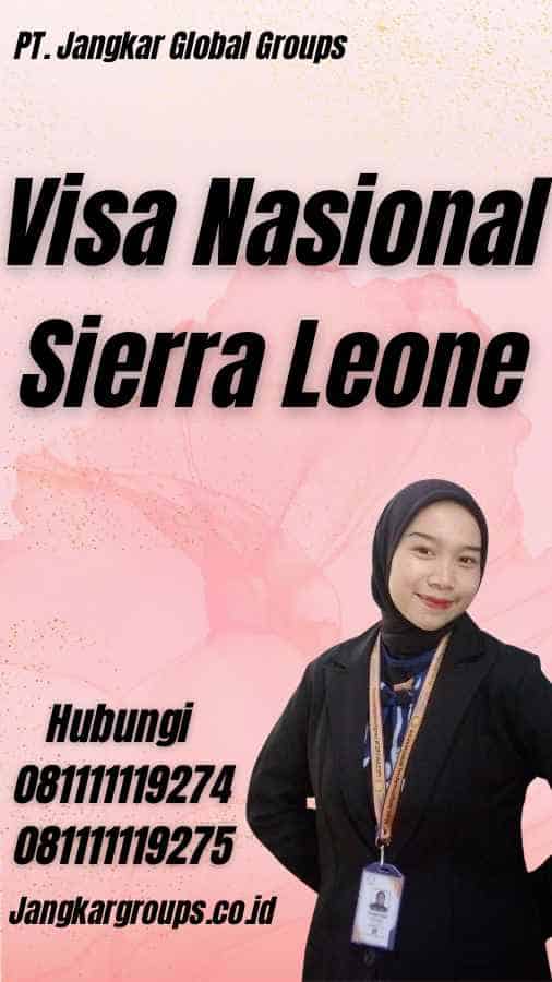 Visa Nasional Sierra Leone