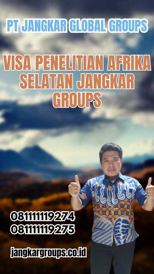 Visa Penelitian Afrika Selatan Jangkar Groups