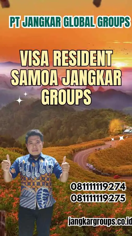 Visa Resident Samoa Jangkar Groups