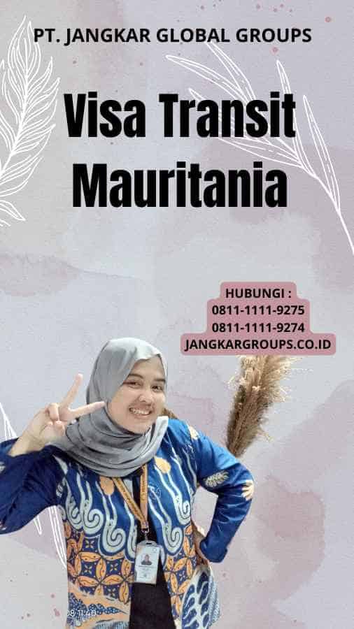 Visa Transit Mauritania