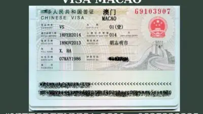 Visa Kerja Non-Teknis di Macau