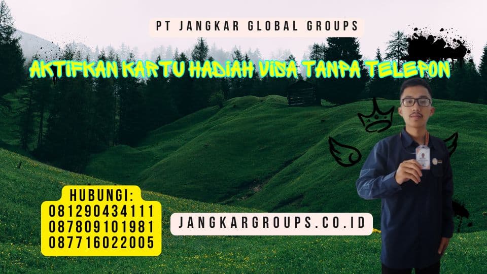 Aktifkan Kartu Hadiah Visa Tanpa Telepon