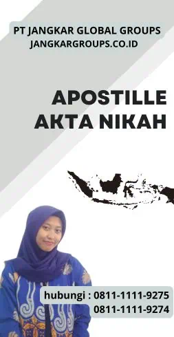 Apostille Akta Nikah