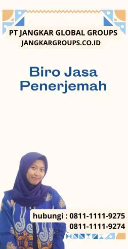 Biro Jasa Penerjemah