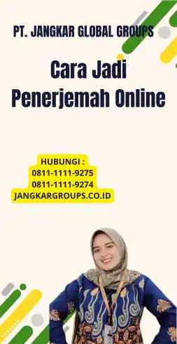 Cara Jadi Penerjemah Online