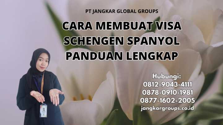 Cara Membuat Visa Schengen Spanyol Panduan Lengkap