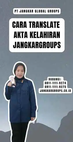 Cara Translate Akta Kelahiran Jangkargroups