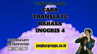 Cara Translate Bahasa Inggris 4