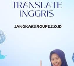 Cara Translate Inggris