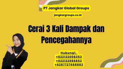 Cerai 3 Kali Dampak dan Pencegahannya