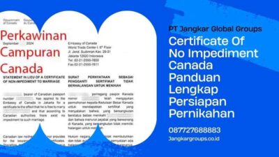 Certificate Of No Impediment Canada Panduan Lengkap