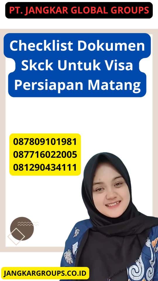 Checklist Dokumen Skck Untuk Visa Persiapan Matang