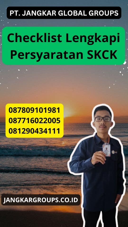 Checklist Lengkapi Persyaratan SKCK