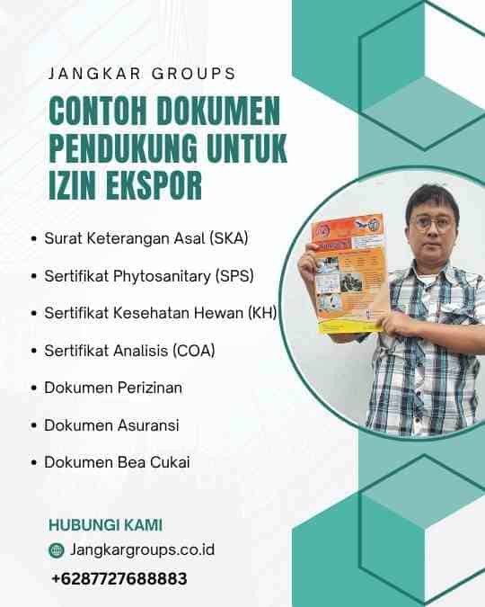 Contoh Dokumen Pendukung untuk Izin Ekspor