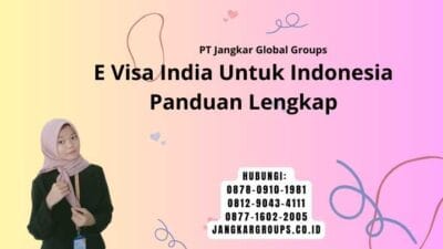 E Visa India Untuk Indonesia Panduan Lengkap