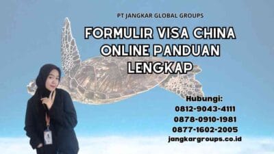 Formulir Visa China Online Panduan Lengkap