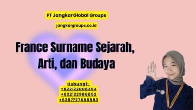 France Surname Sejarah, Arti, dan Budaya