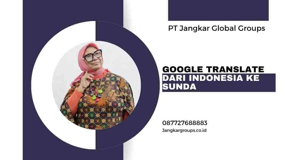 Google Translate Dari Indonesia Ke Sunda
