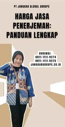 Harga Jasa Penerjemah Panduan Lengkap