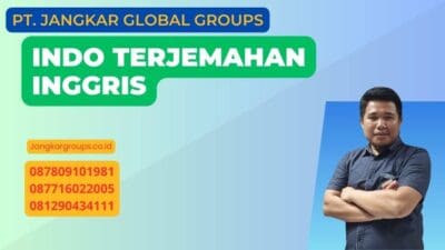 Indo Terjemahan Inggris