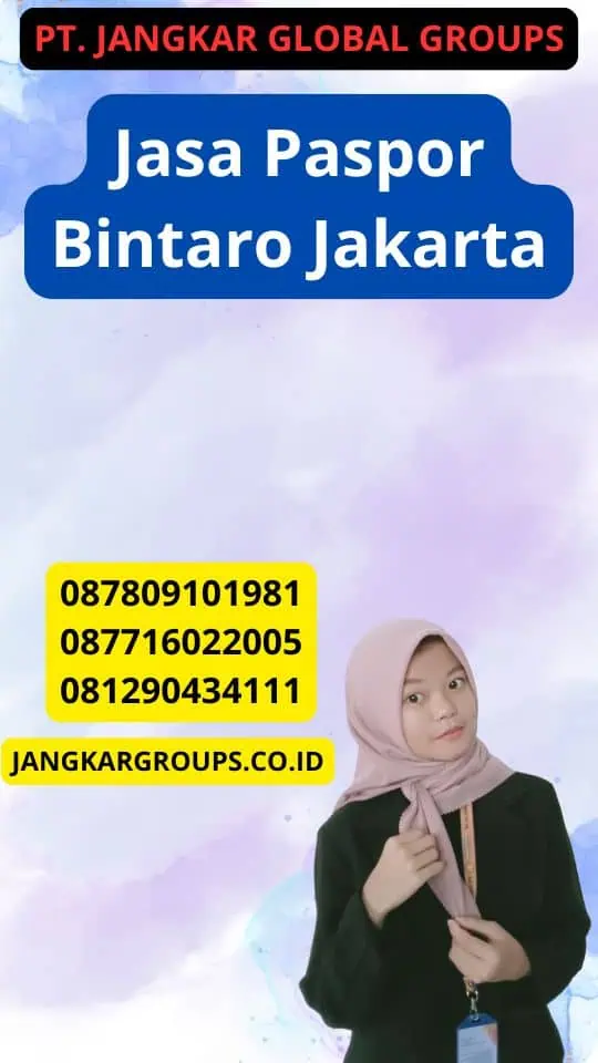 Jasa Paspor Bintaro Jakarta