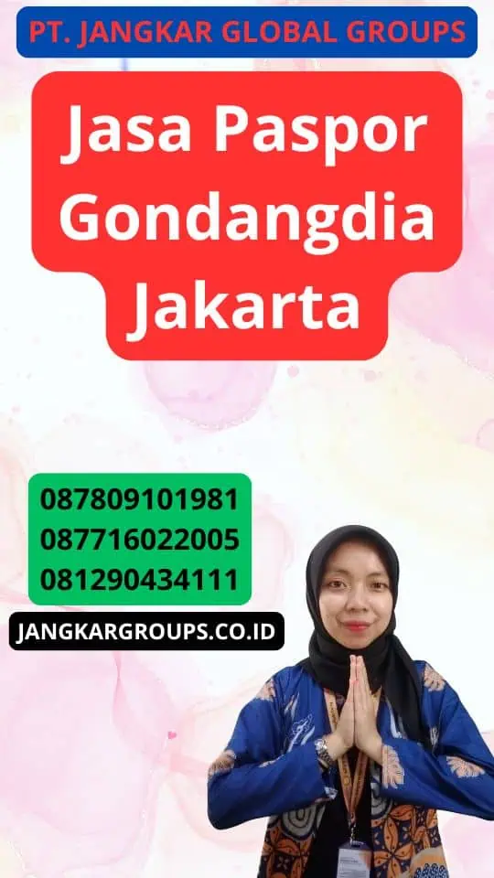 Jasa Paspor Gondangdia Jakarta