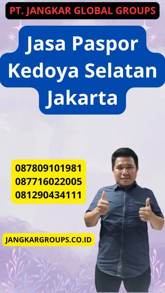 Jasa Paspor Kedoya Selatan Jakarta