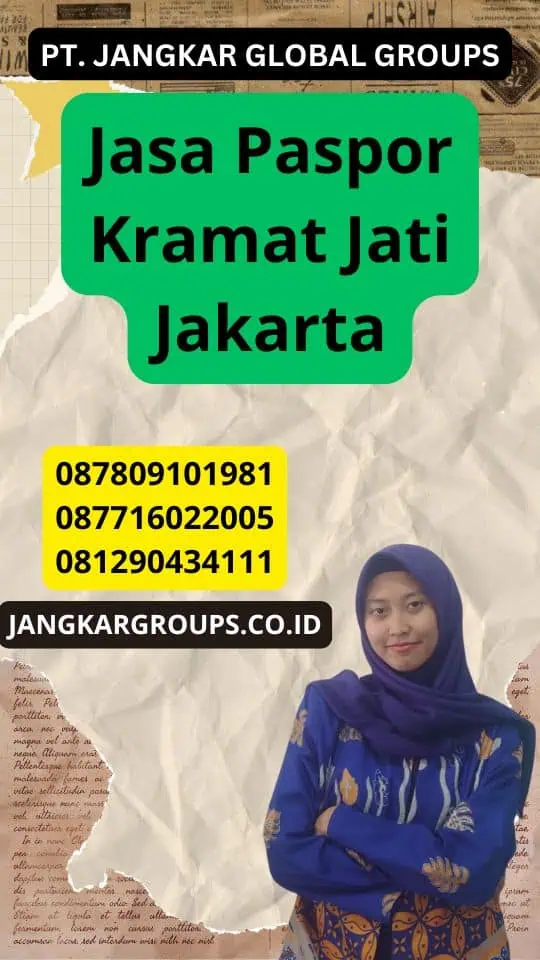 Jasa Paspor Kramat Jati Jakarta