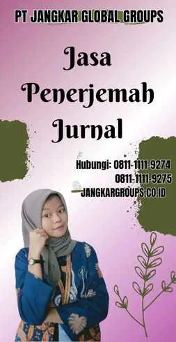 Jasa Penerjemah Jurnal