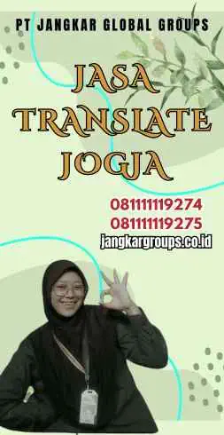 Jasa Translate Jogja