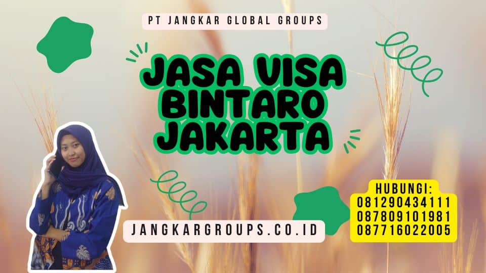 Jasa Visa Bintaro Jakarta
