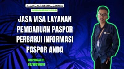 Jasa Visa Layanan Pembaruan Paspor Perbarui Informasi Paspor Anda