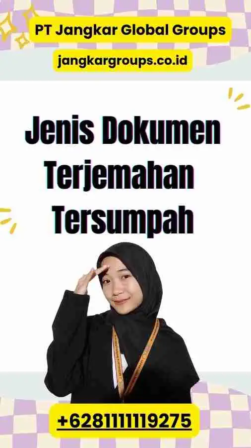 Jenis Dokumen Terjemahan Tersumpah