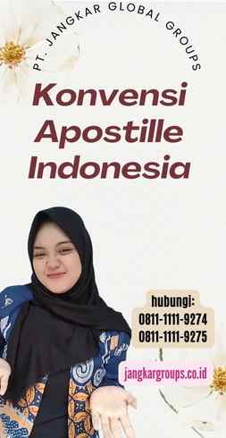 Konvensi Apostille Indonesia