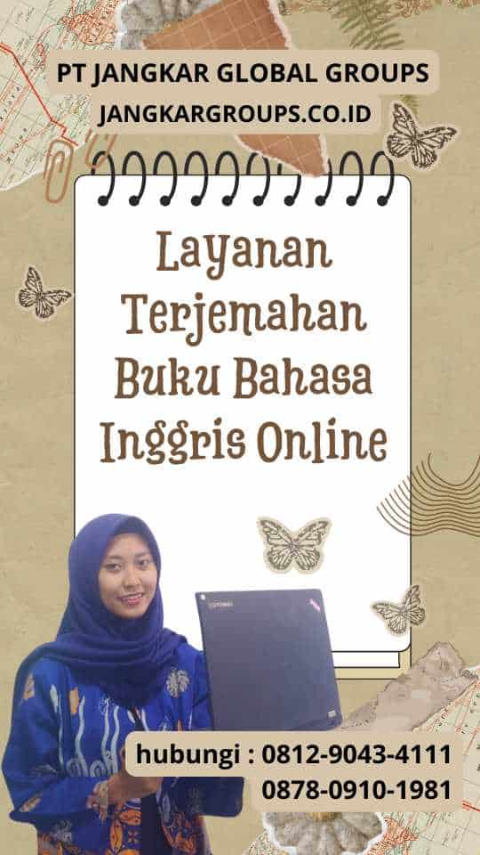 Layanan Terjemahan Buku Bahasa Inggris Online