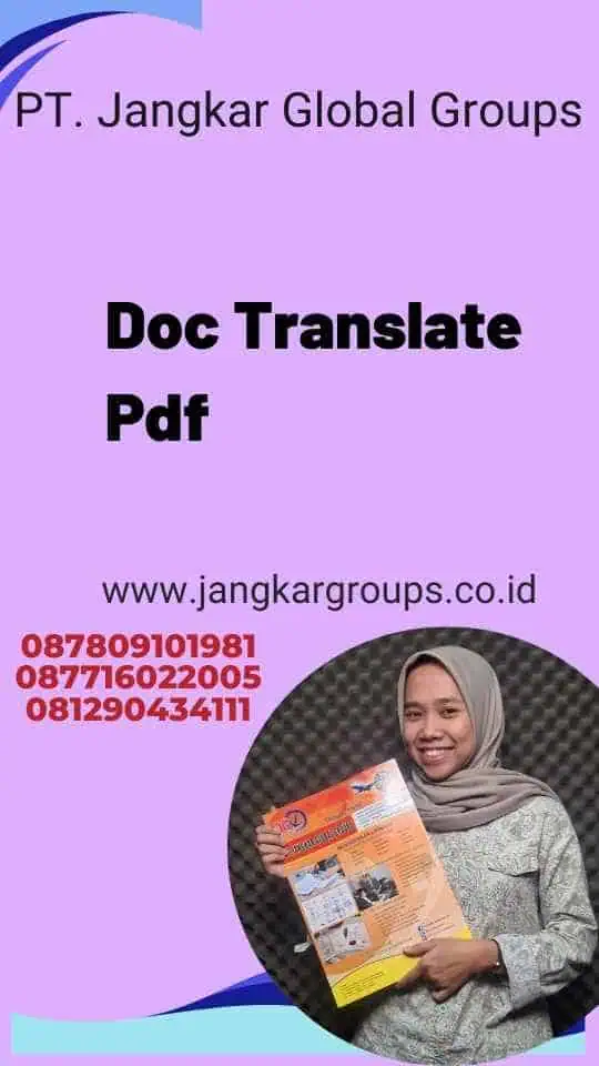 Doc Translate Pdf