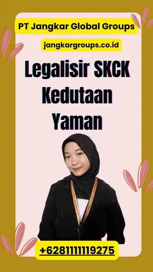 Legalisir SKCK Kedutaan Yaman