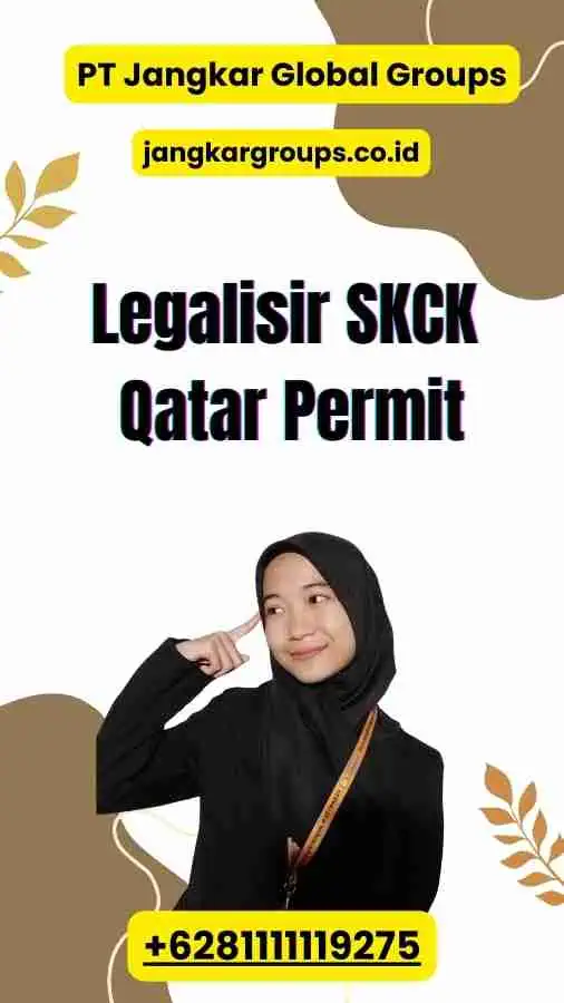 Legalisir SKCK Qatar Permit