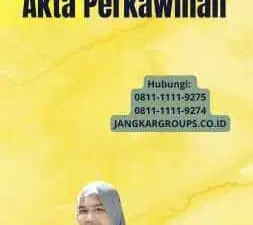 Legalitas Apostille Akta Perkawinan