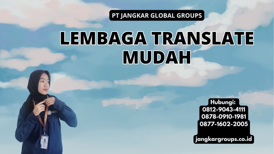 Lembaga Translate Mudah