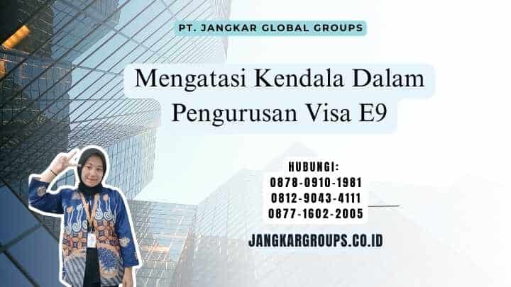 Mengatasi Kendala Dalam Pengurusan Visa E9