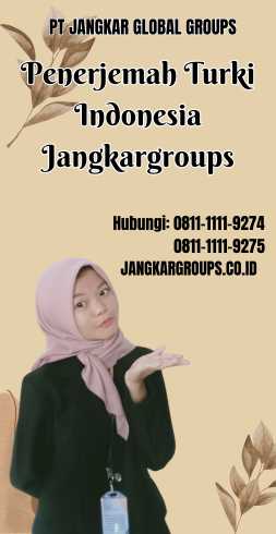 Penerjemah Turki Indonesia Jangkargroups