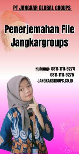 Penerjemahan File Jangkargroups